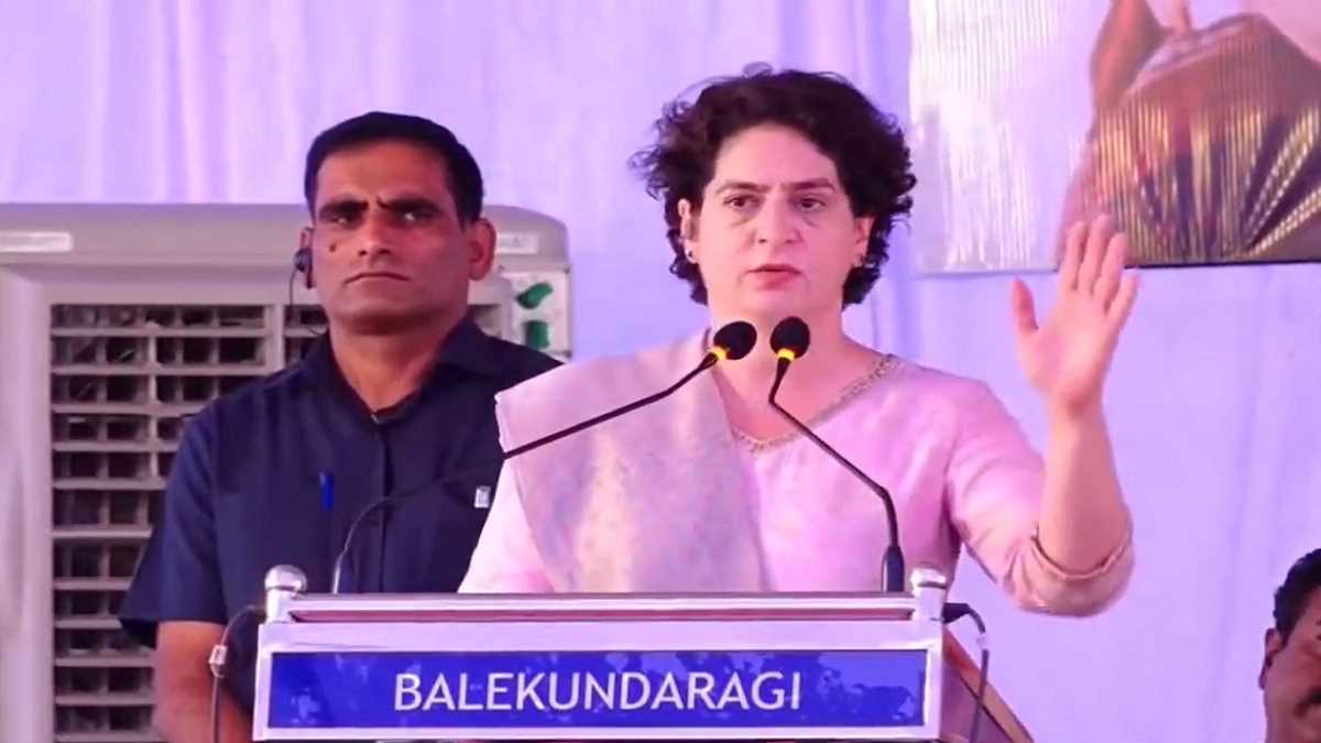 प्रियंका गांधी का भाजपा पर निशाना, कहां- विधायक खरीदकर ऐसी सरकार बनाई, जिसकी नीयत थी गलत